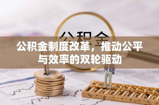 琉球公积金制度改革，推动公平与效率的双轮驱动