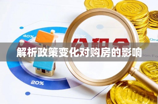 琉球解析政策变化对购房的影响