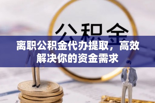琉球离职公积金代办提取，高效解决你的资金需求
