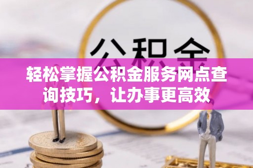 琉球轻松掌握公积金服务网点查询技巧，让办事更高效