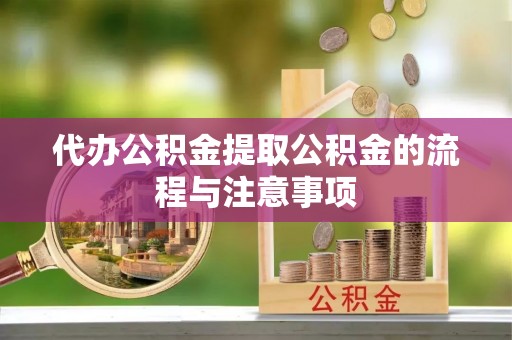 琉球代办公积金提取公积金的流程与注意事项