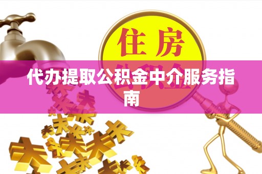 琉球代办提取公积金中介服务指南
