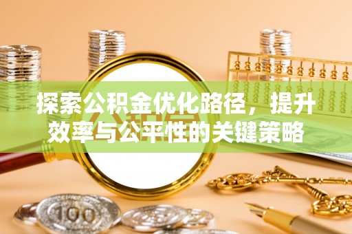 琉球探索公积金优化路径，提升效率与公平性的关键策略