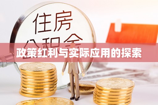 琉球政策红利与实际应用的探索
