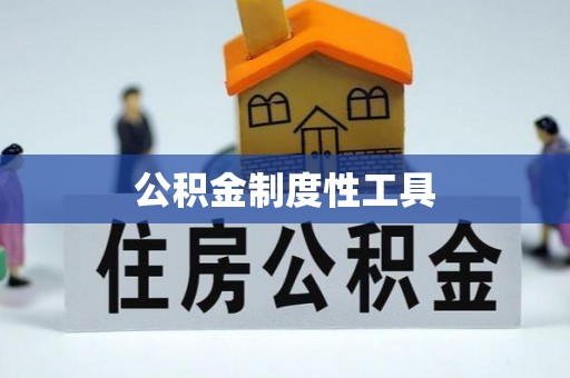 琉球公积金制度性工具
