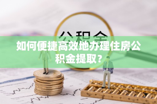 琉球如何便捷高效地办理住房公积金提取？