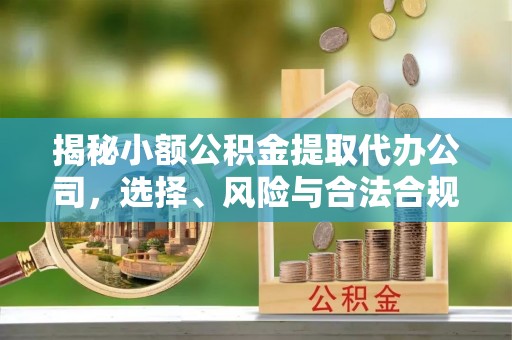 琉球揭秘小额公积金提取代办公司，选择、风险与合法合规之道